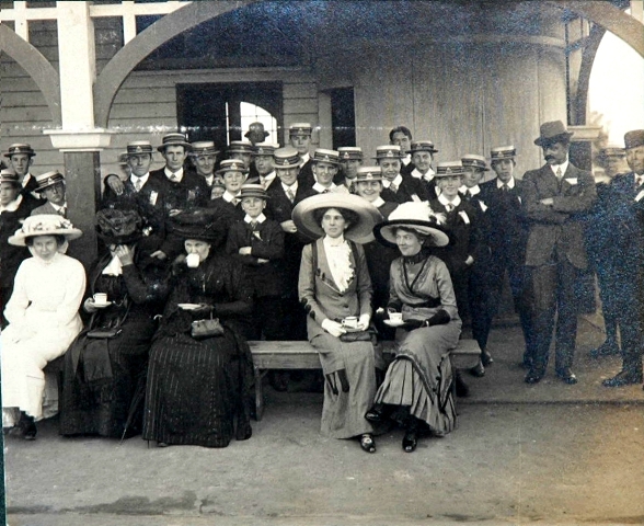 Guests at the Jubilee Celebrations, 1911.
